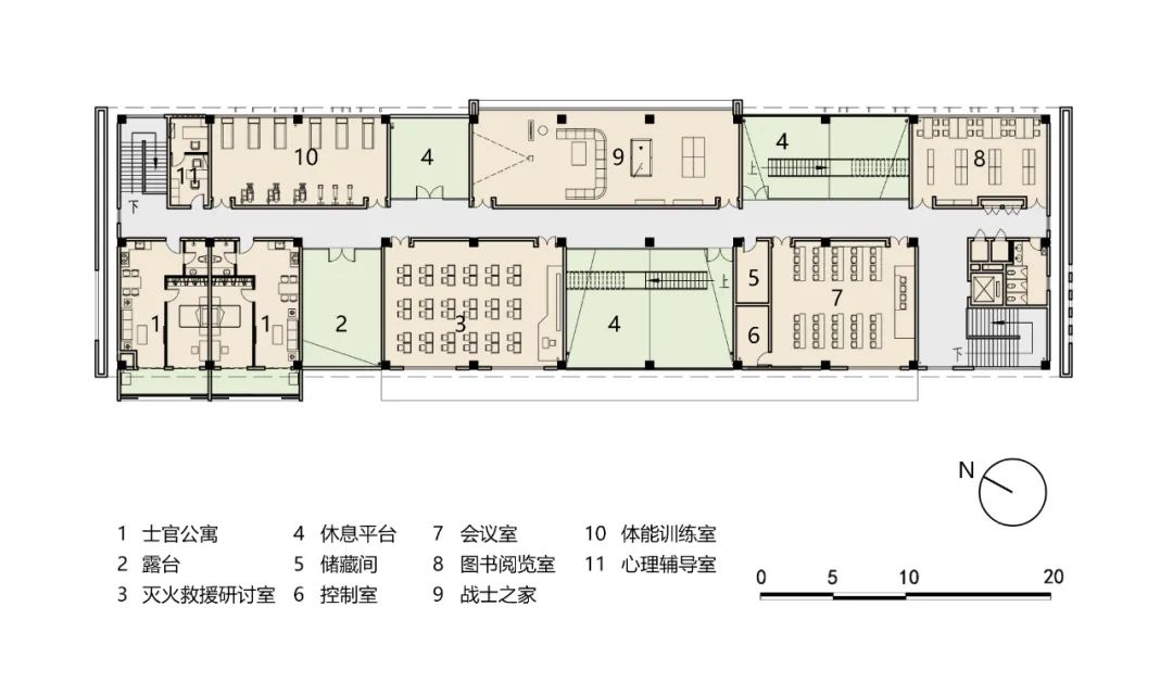 深圳市公安消防支队北站消防站设计/ Z&Z STUDIO
