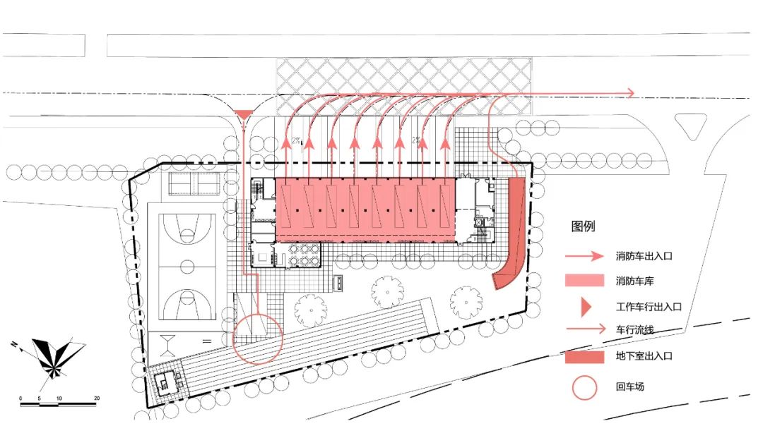 深圳市公安消防支队北站消防站设计/ Z&Z STUDIO