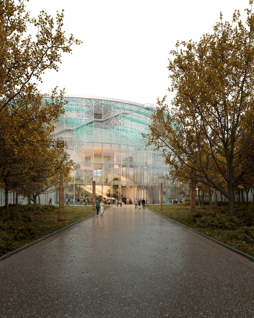MVRDV改造杭州炼油厂 | 能源中和的大运河未来艺术科技中心展示无化石燃料的未来