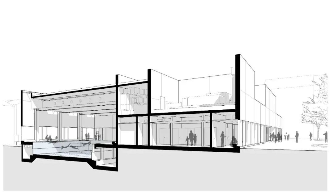 gmp新作 | 拉贝特体育游泳馆&mdash;&mdash;莱比锡的模块化新游泳馆