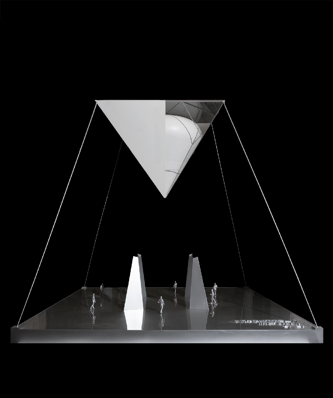 从「光之塔」到「云坐标」｜line+在杭州第三中心中轴线的城市媒介实验