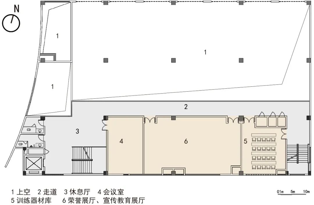 “内院式消防站”的布局，简洁现代的立面——深圳市公安消防支队松坪山消防站设计