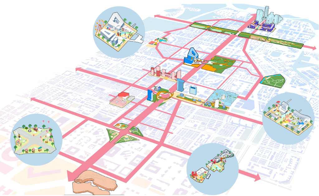 创领湾区脊、业茂十里市 | Aedas发布，令人心动的宝安创业路