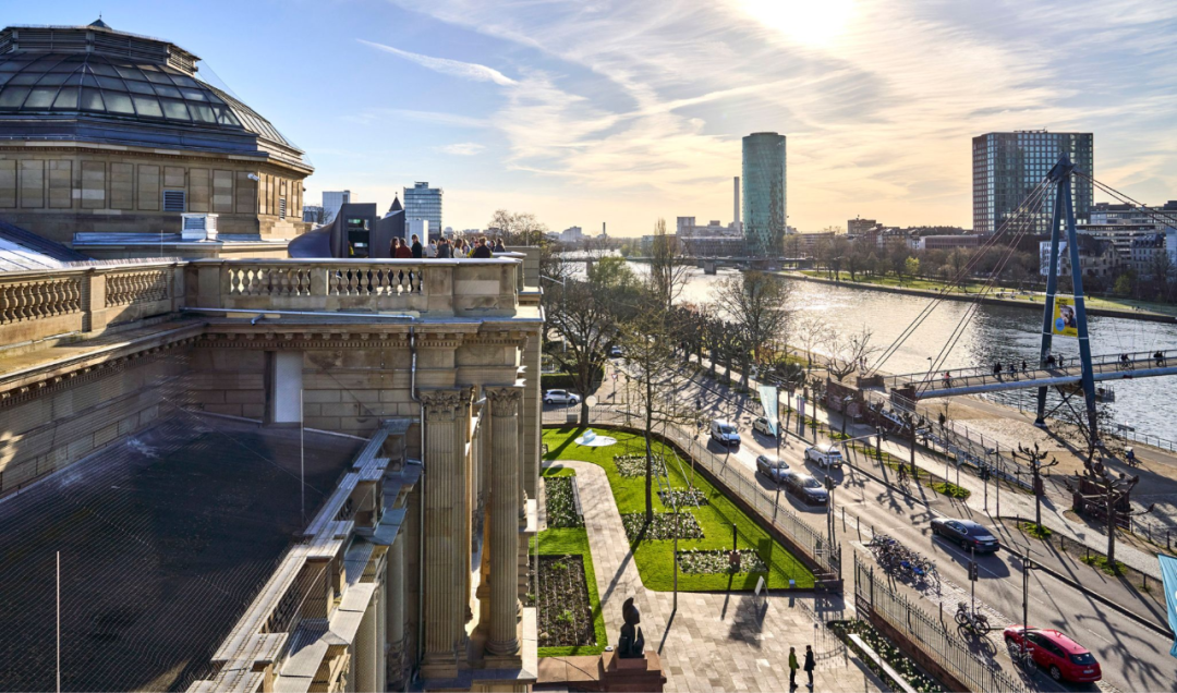 s+s 项目| 法兰克福天际线绝佳观赏点,施塔德尔博物馆屋顶露台全新开放!