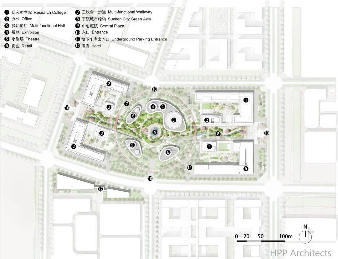 怀柔科学城城市客厅A地块即将亮相！| HPP
