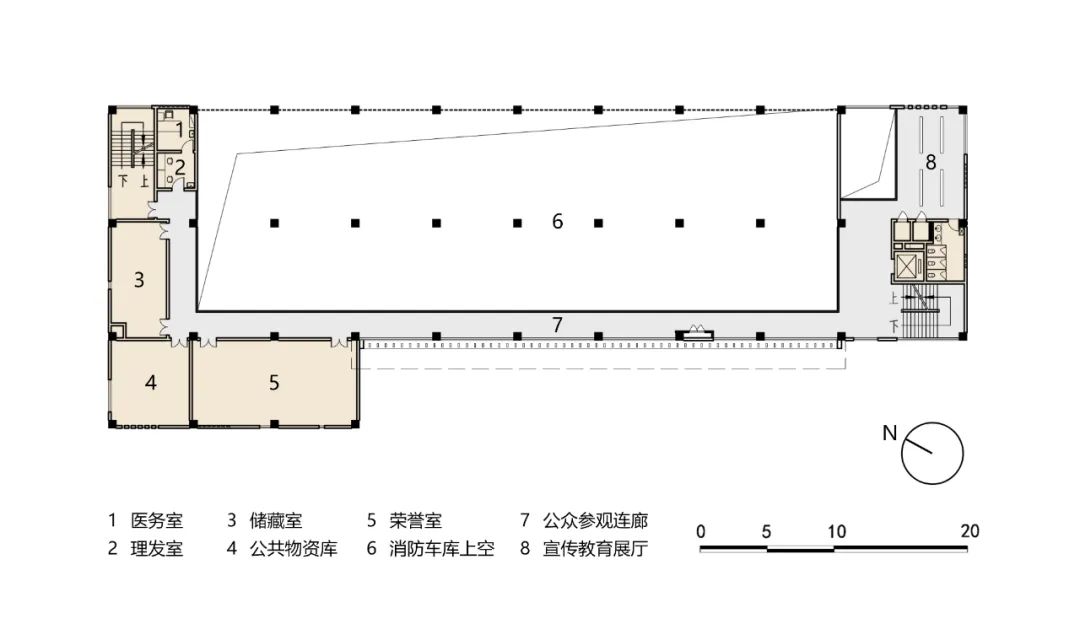 深圳市公安消防支队北站消防站设计/ Z&Z STUDIO
