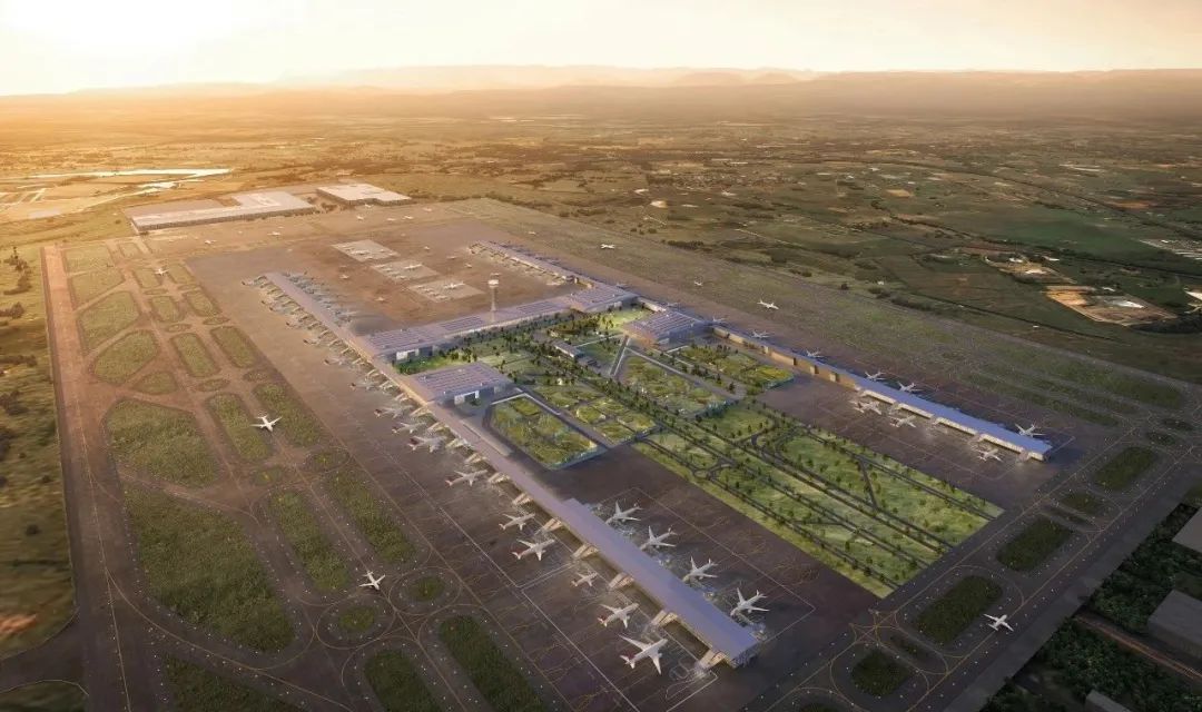 新作 | 西悉尼国际机场航站楼先导：以光影重塑澳洲航空未来