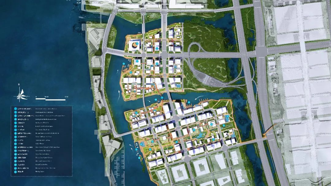 gmp新闻 | gmp在深圳中欧蓝色产业园城市设计及启动区建筑概念设计国际竞赛中获得第一名