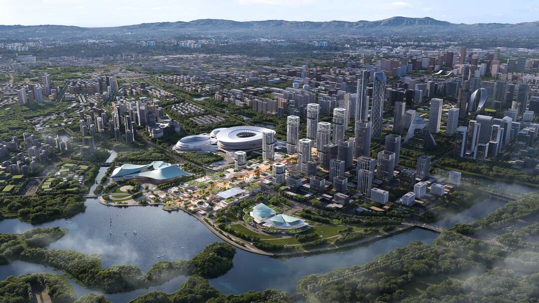 新作 | 杭州银泰中心设计概念发布，10 Design 点亮杭州科创中轴活力新地标