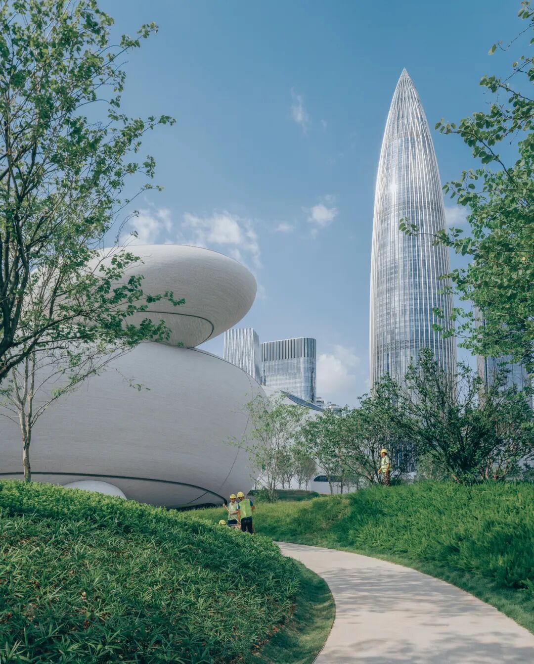 湾区新场地即将呈现丨马岩松MAD深圳湾文化广场