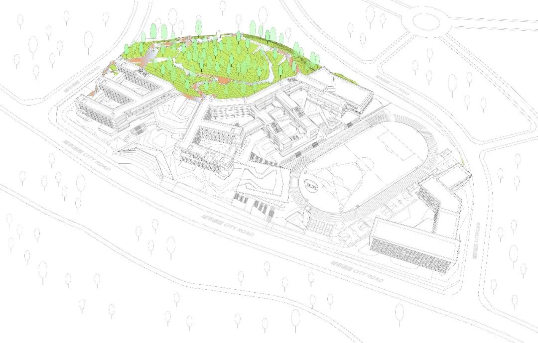 西筑设计 I 三峡巴蜀中学：建筑与大地的和谐协奏