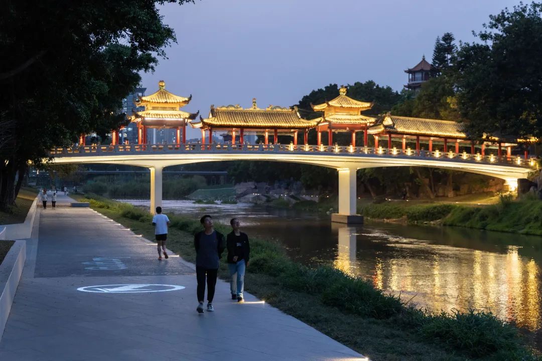 龙园焕活，城水共兴 - 龙岗河干流碧道示范段 龙园水岸 | LA理事风采