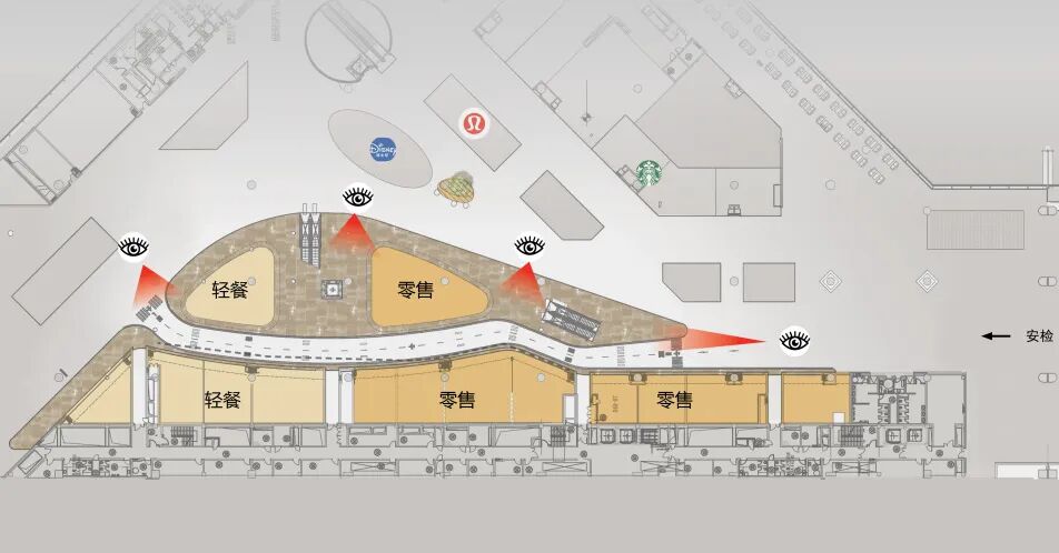 上海虹桥机场T2北三角商业区改造:从“途经之地”到“停留之景” | HPP