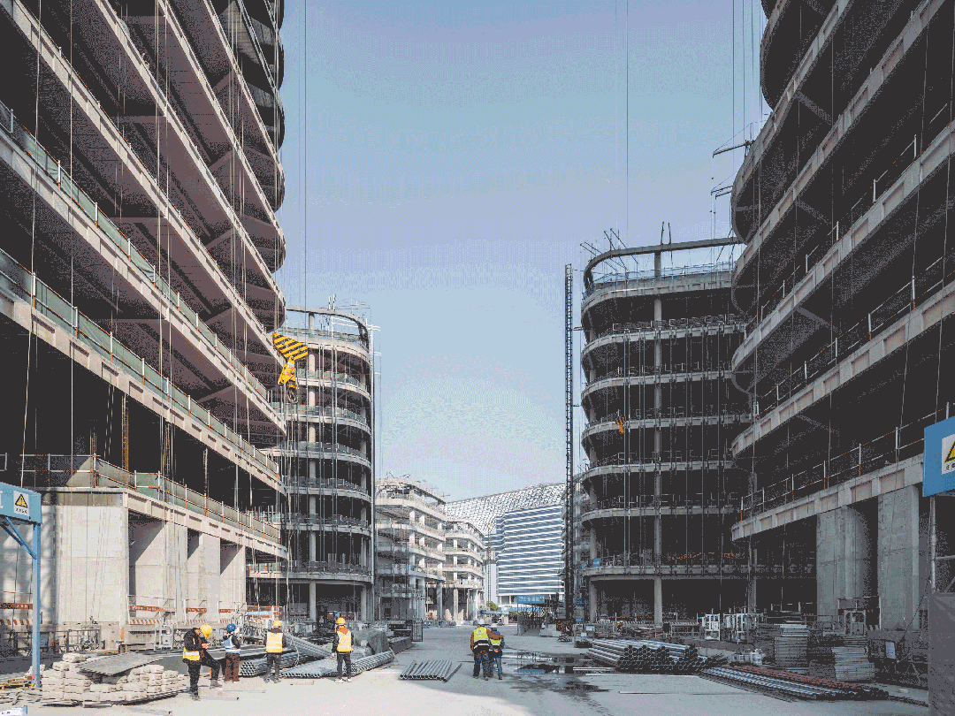 gmp新闻|长三角G60科创之眼二期结构封顶:城市设计逻辑下的空间落位