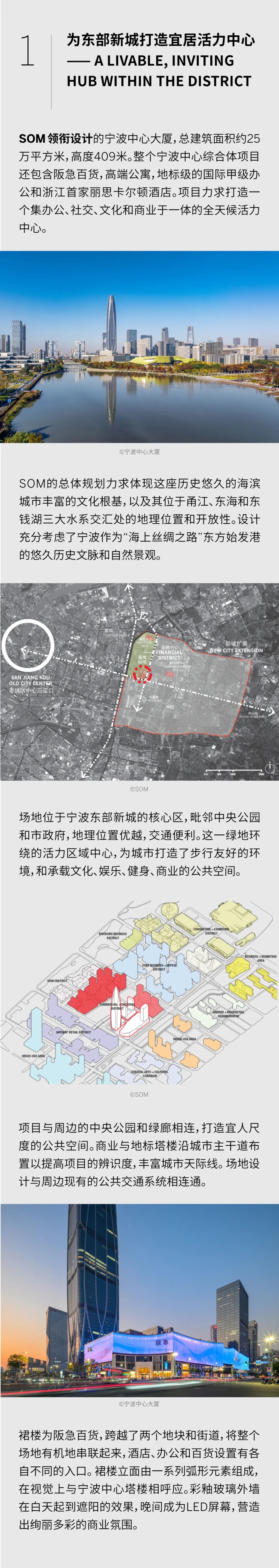SOM领衔设计的宁波中心大厦荣获“中国浙江省最高建筑”认证