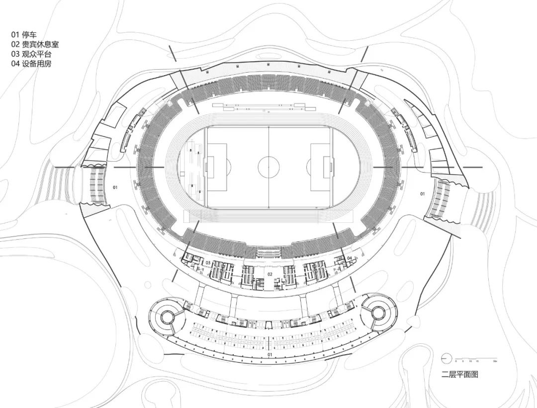 “消失的体育场”建成,马岩松/MAD全球最大覆土建筑群设计