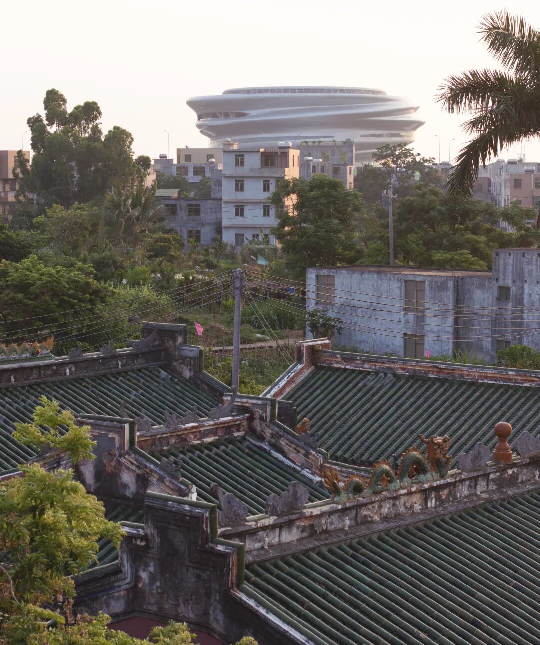 流动与混沌:马岩松MAD海南科技馆建成