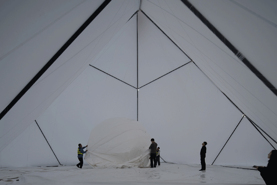 从「光之塔」到「云坐标」｜line+在杭州第三中心中轴线的城市媒介实验