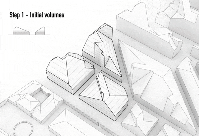 MVRDV 完成法国波尔多「绿谷」生态住宅：用光线切割出绿意盎然的宜居庭院