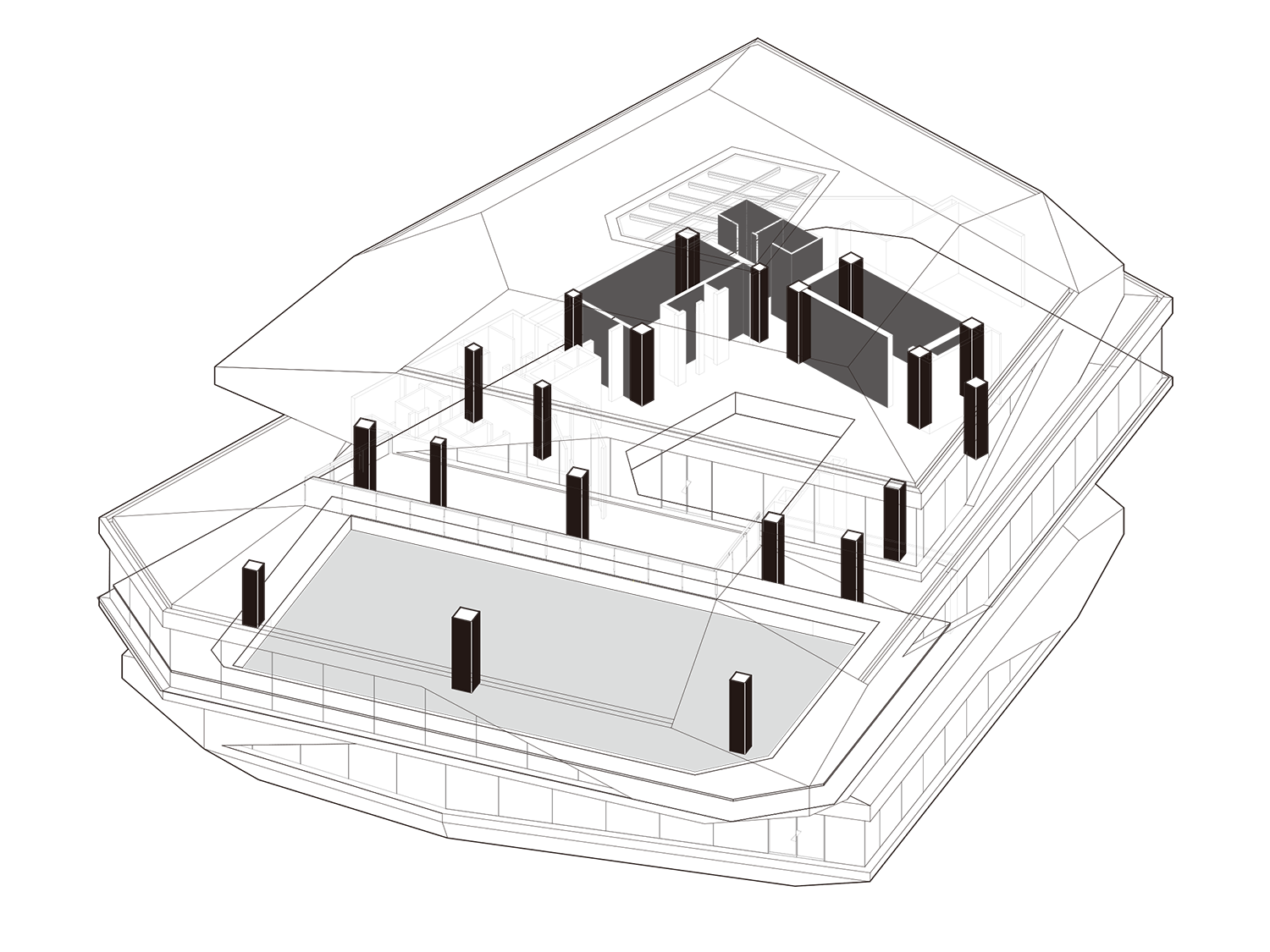 line+新作「石棱镜」，叠石望海，激活大连凌水湾滨海地景