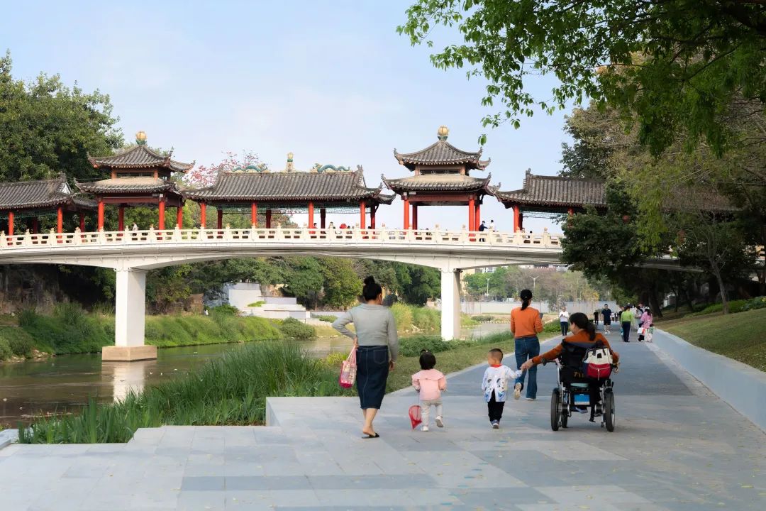 龙园焕活，城水共兴 - 龙岗河干流碧道示范段 龙园水岸 | LA理事风采