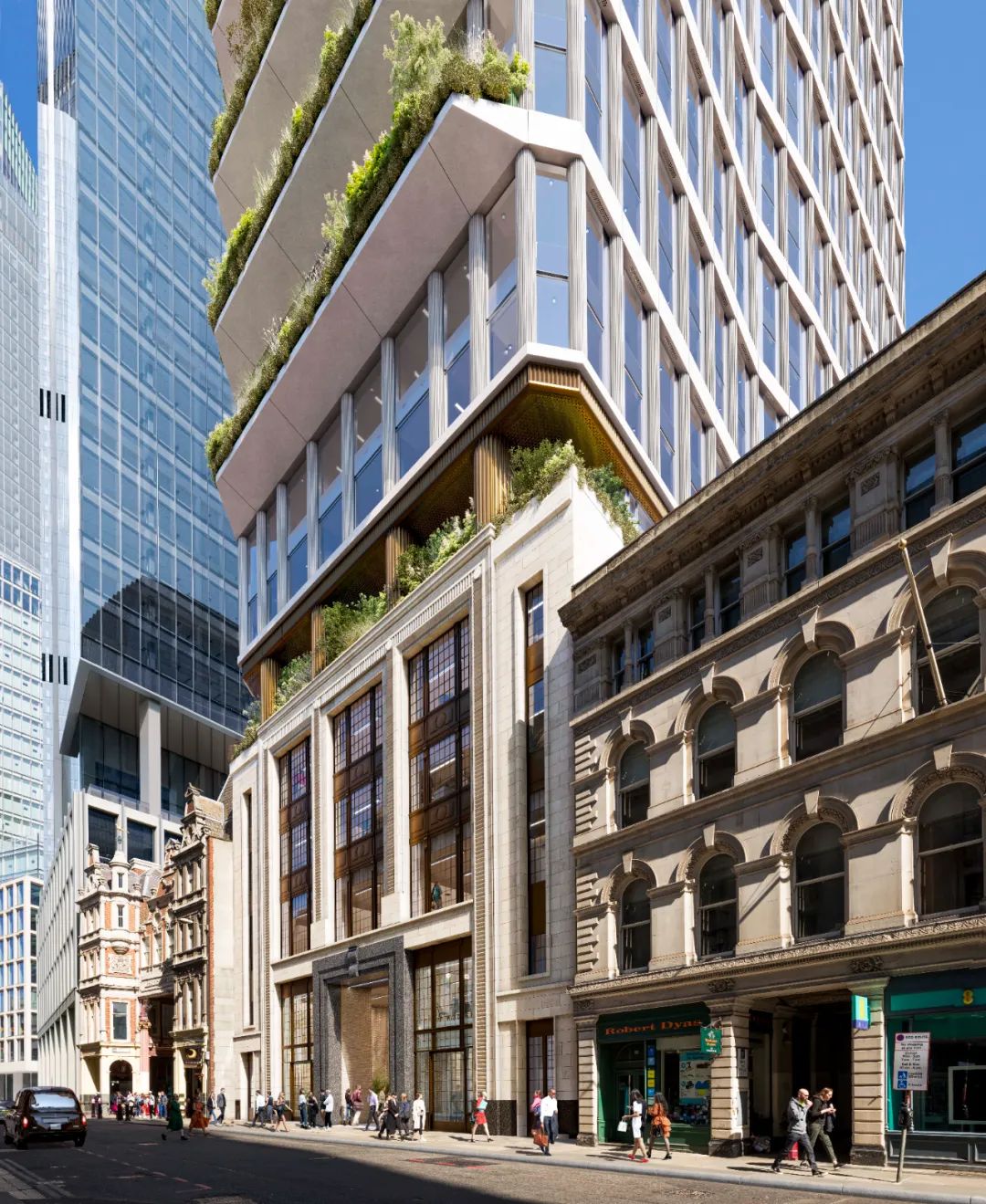 全球精选 | 伦敦 85 Gracechurch Street 如何与历史古迹碰撞，玩转时空对话？