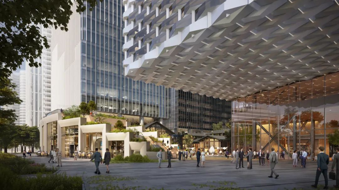MVRDV 成都交子公园金融总部产业园动工，CBD内打造活力商业村落