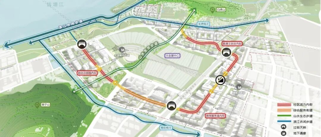 Aedas联合体获杭州全球数字贸易创新港概念性规划及重点地块建筑概念设计竞赛第一名