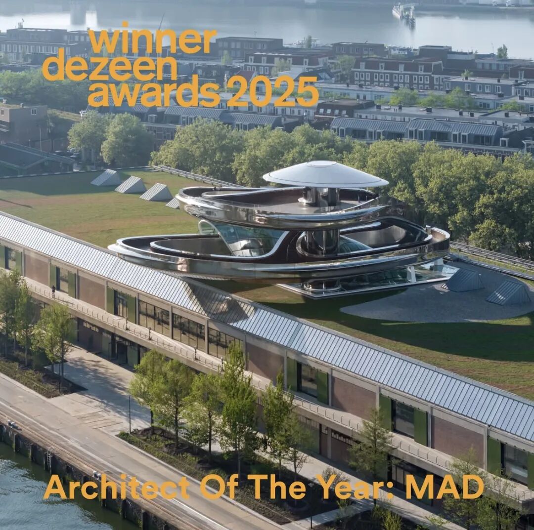 马岩松MAD荣获DEZEEN年度最佳建筑师奖