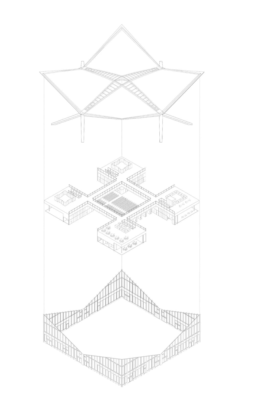 gmp新作 | 马格德堡双曲面壳体屋顶建筑重新开放