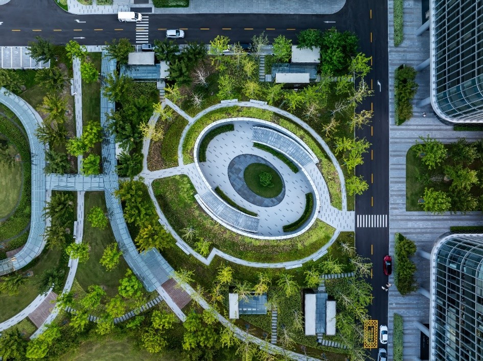 Gensler新作 | 张江科学城数智天地 · 智慧谷：以“半园半院”理念，打造立体智慧社区新范式
