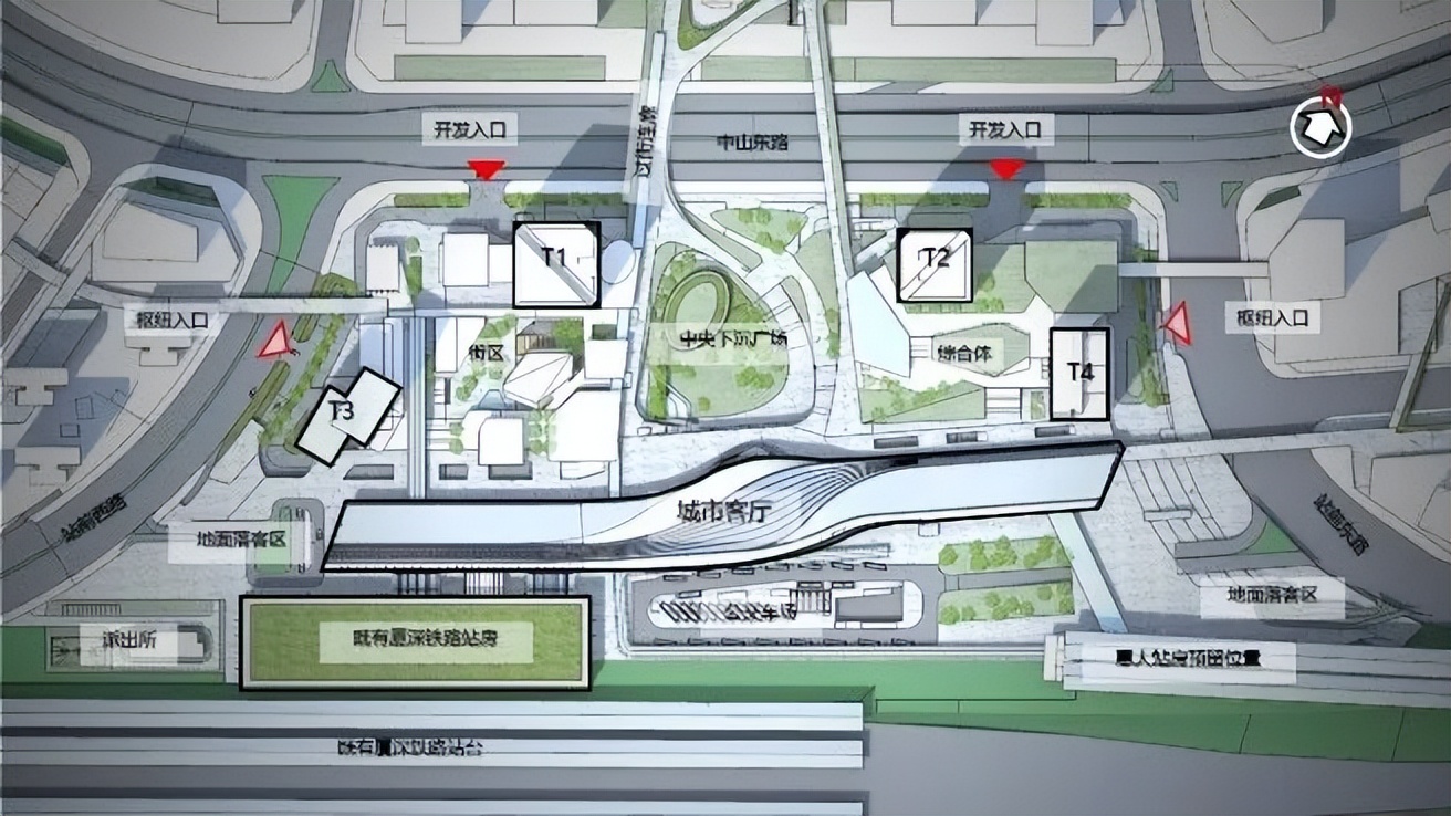 Aedas新作 | 大湾区站城一体化新节点，惠阳站综合交通枢纽
