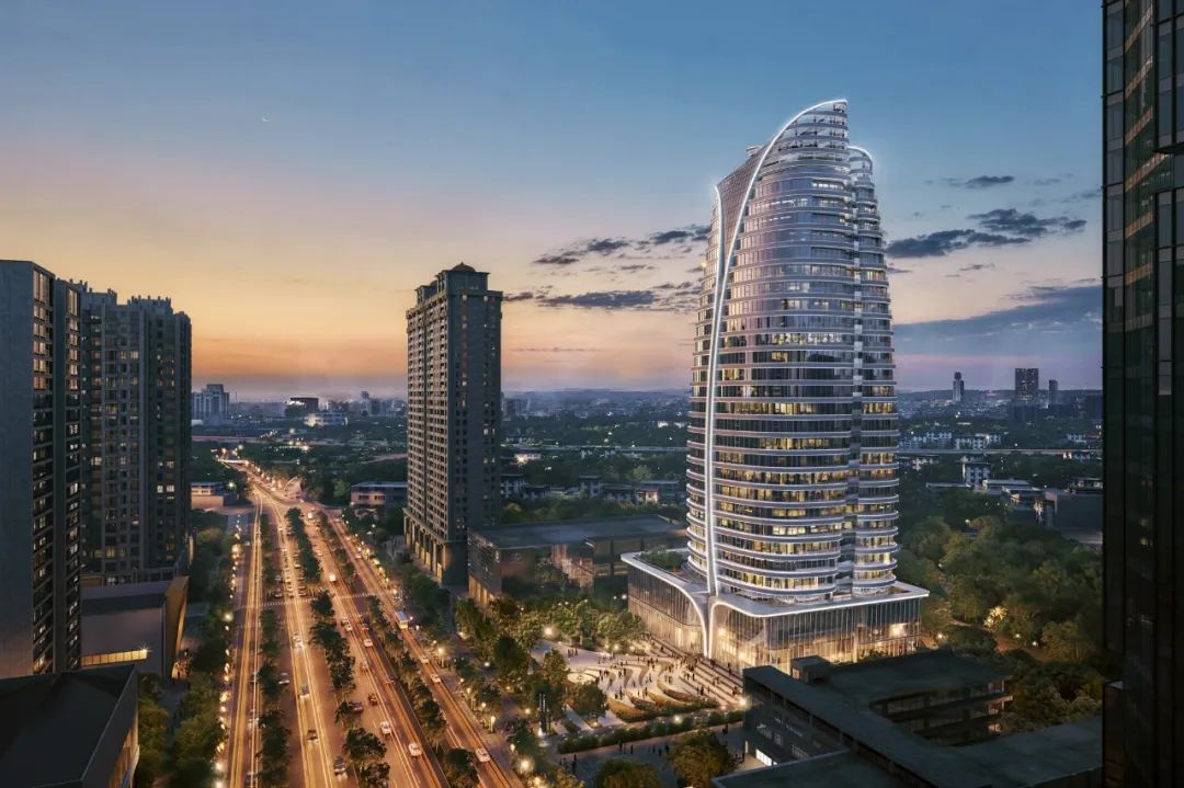 Aedas新作 | 桃园NFC环球经贸中心，山水赋形地标新生