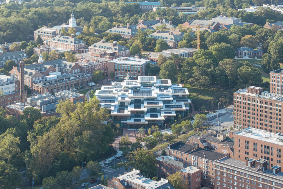 彭博学生中心：霍普金斯大学打造&lsquo;森林村落&rsquo;式学生生活中心