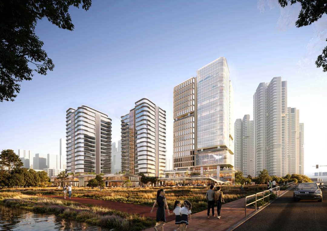 Aedas新作 | 基于岭南地域气候进行适应性设计：深圳前海公园式办公项目