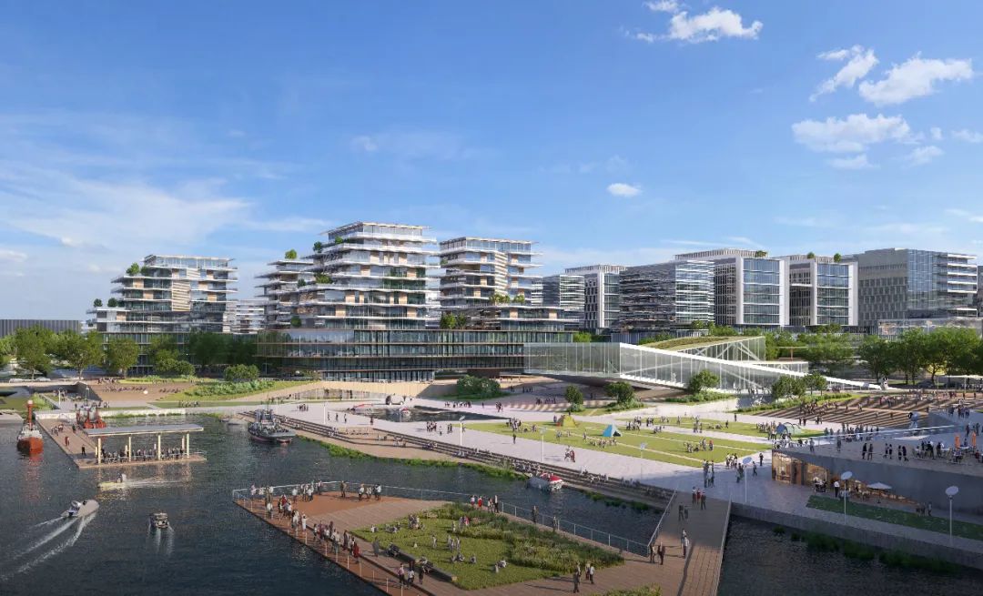 gmp新闻 | gmp在深圳中欧蓝色产业园城市设计及启动区建筑概念设计国际竞赛中获得第一名