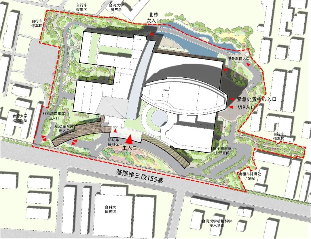 Hks新作 国立台湾大学医学院癌医中心医院national Taiwan University Cancer Center 建筑档案