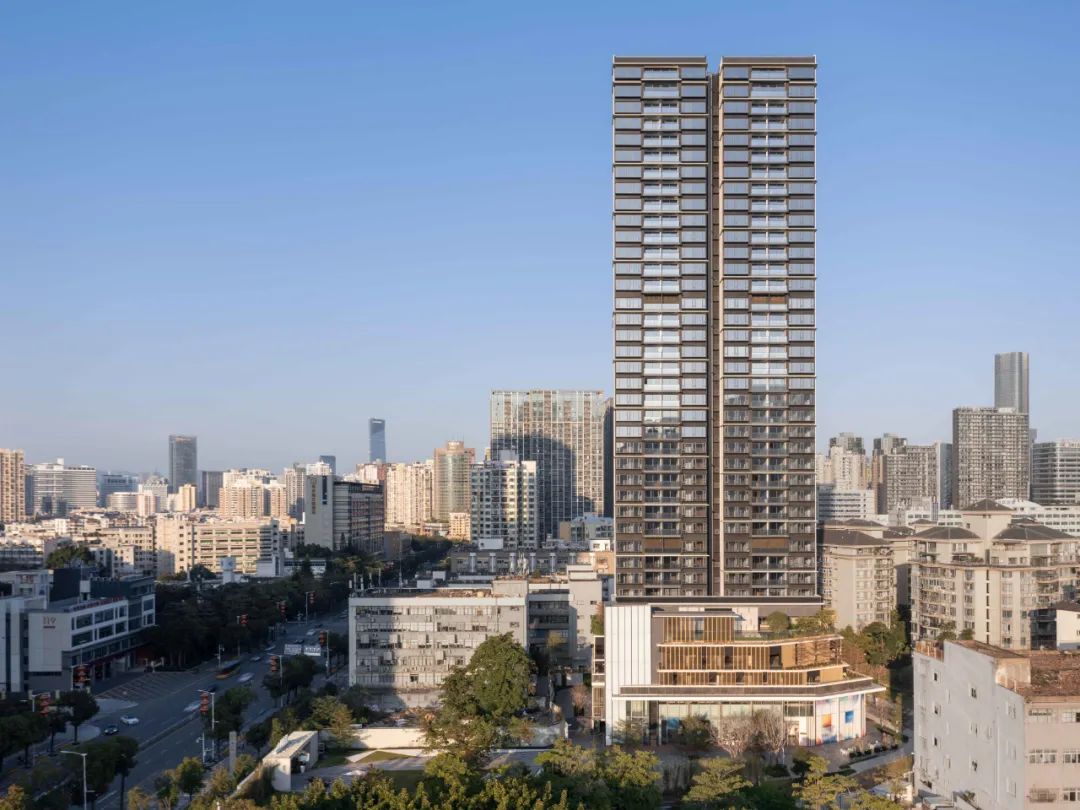 Aedas新作 | 深圳中泰瑧府，高密度中的都市绿洲