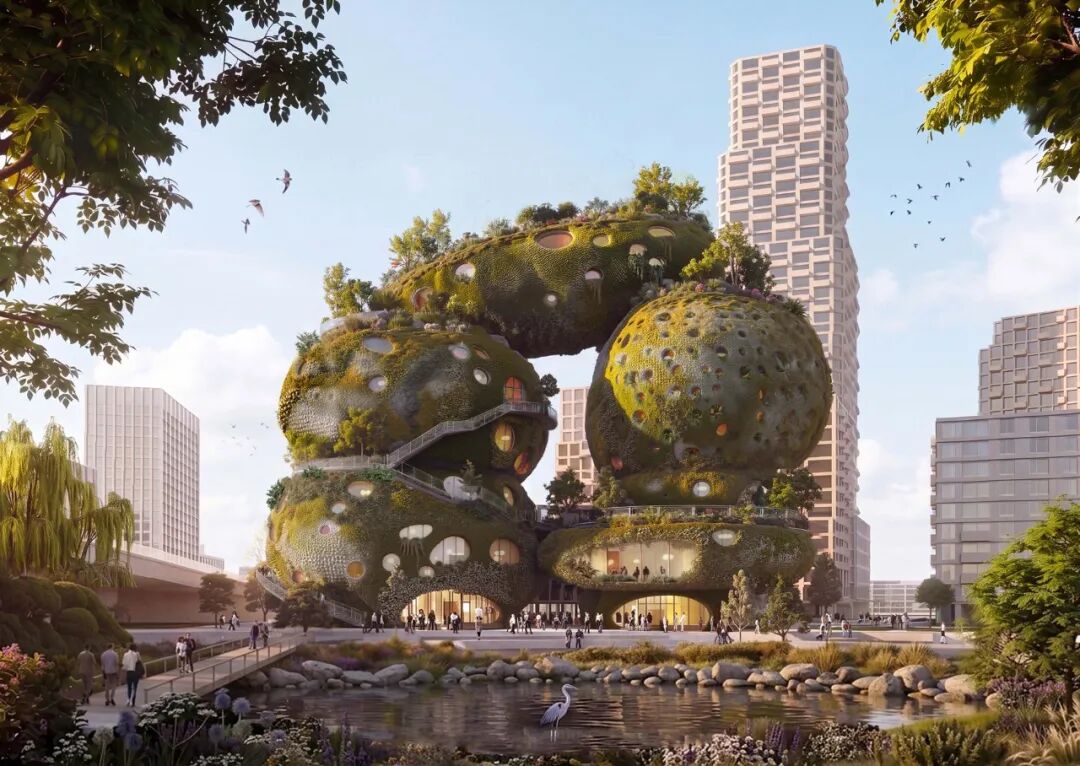 Rotterdam ROCKS! MVRDV 中标鹿特丹「转型大使馆」国际设计竞赛，计划 2032 年建成开放