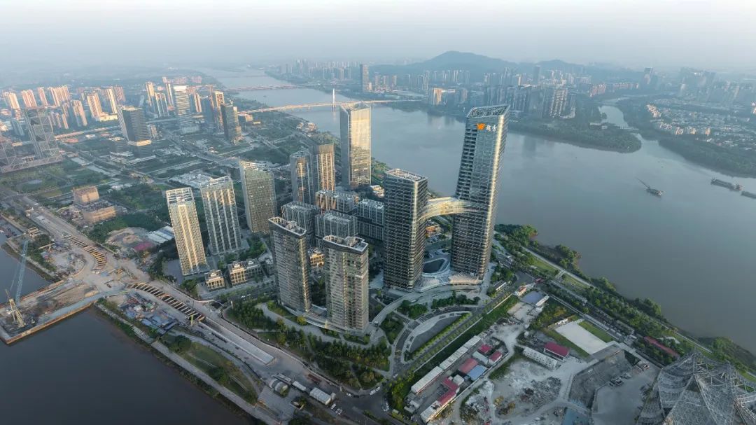 Aedas新作 | 广州南沙IFC：灵山之翼，定义湾区新城门户