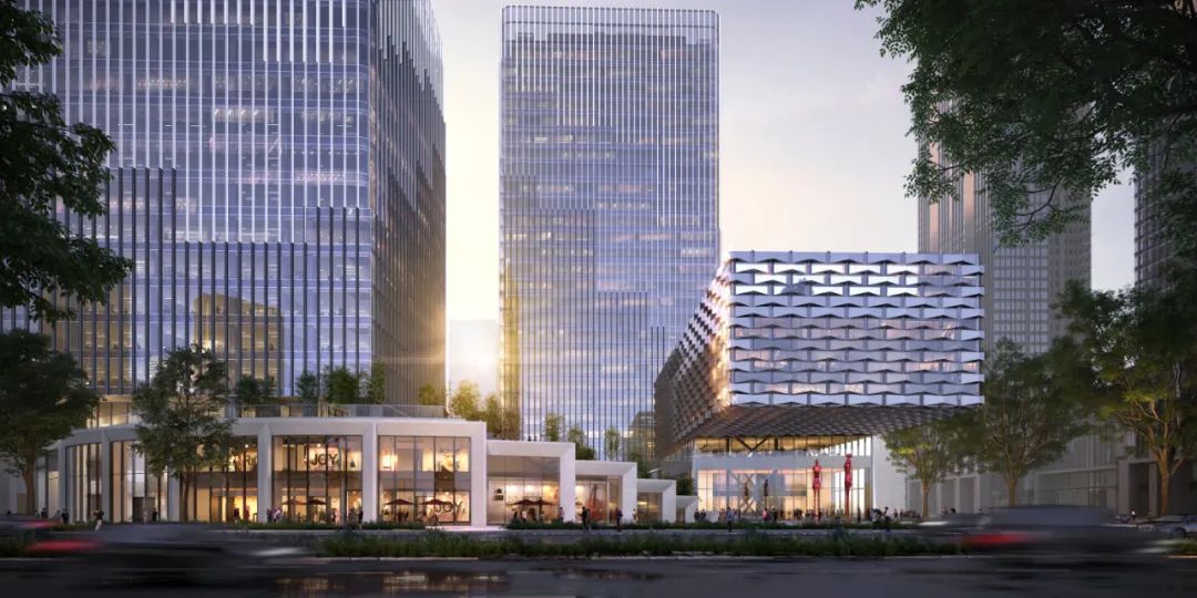 MVRDV 成都交子公园金融总部产业园动工，CBD内打造活力商业村落