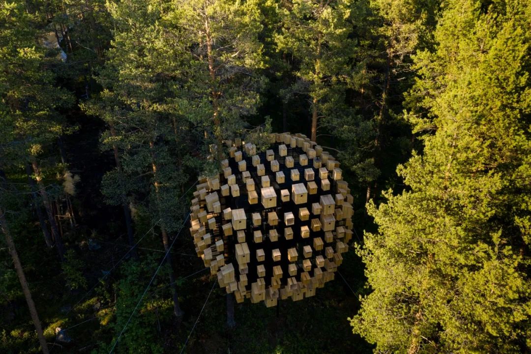 &ldquo;与鸟共栖&rdquo;：Biosphere at Treehotel 入选全球最具奇幻想象力的度假住宿之一