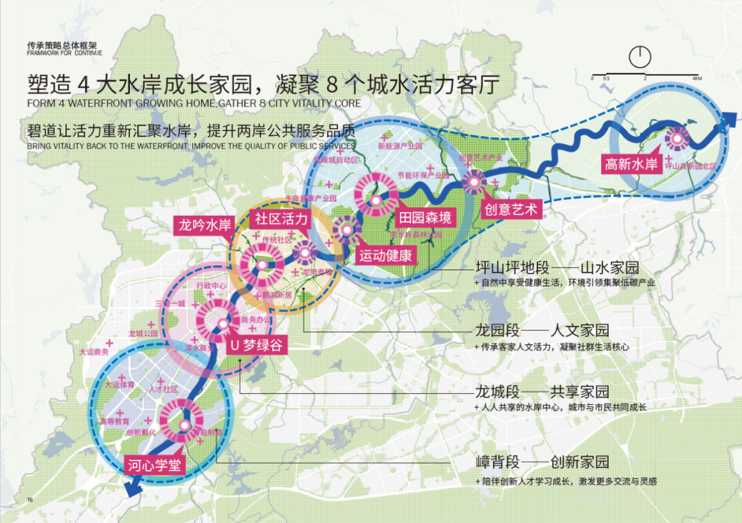 龙园焕活，城水共兴 - 龙岗河干流碧道示范段 龙园水岸 | LA理事风采