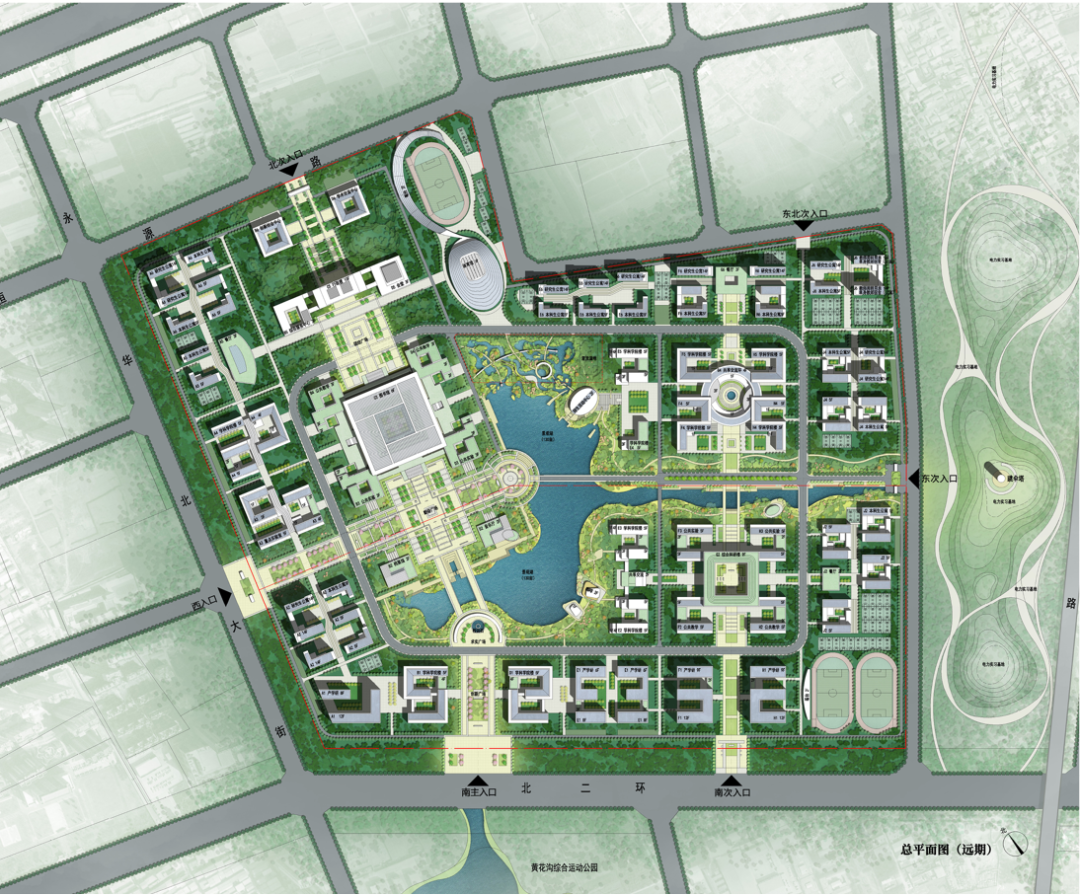 SCAD/AATU联合中标 | 华北电力大学保定校区置换建设总体规划设计方案征集