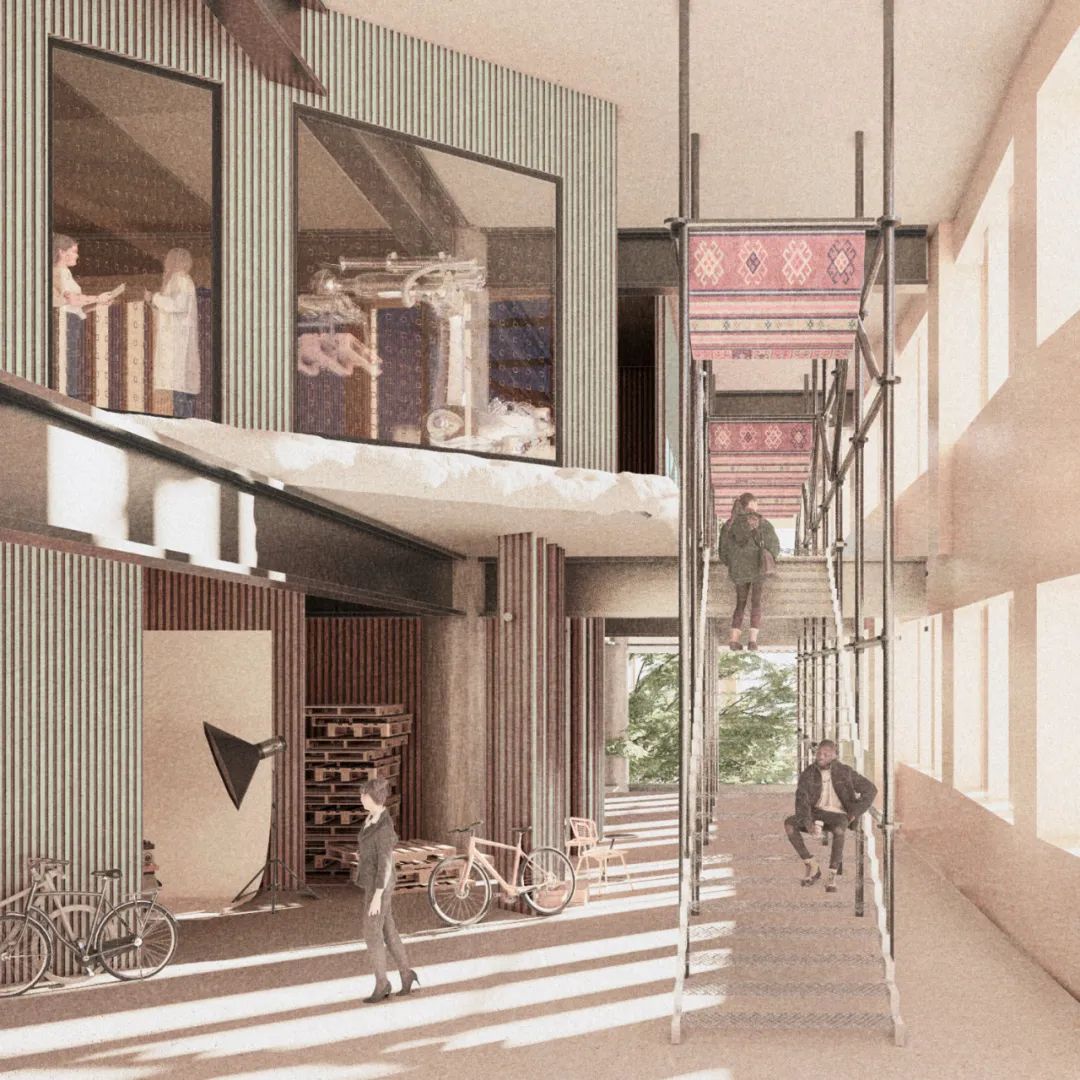 汉堡Galeria百货商场改造—— 建筑文化学院（aac）工作坊成果