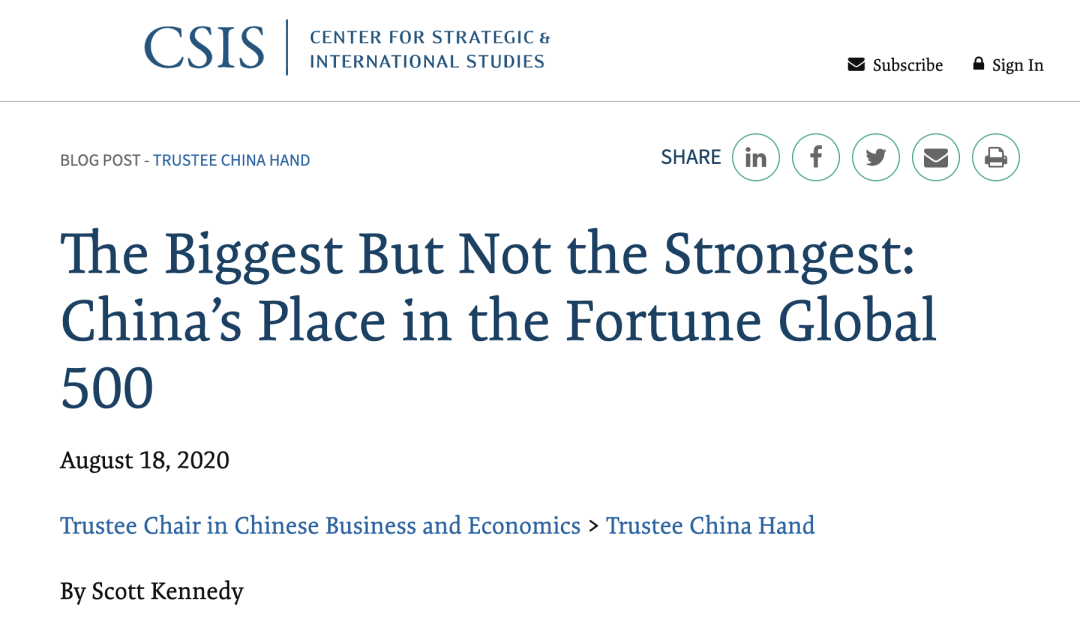 2022年世界500强榜单发布，中国企业数量第一，但是…