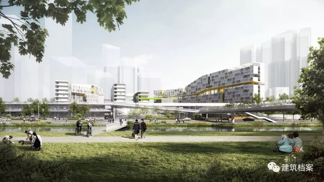 都市景观主义，福田中学，建筑观，自然观，新都市