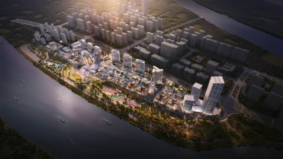 HKS设计解读 | 南京华侨城欢乐滨江OCT Nanjing Yangtze Riverfront Mixed-Use