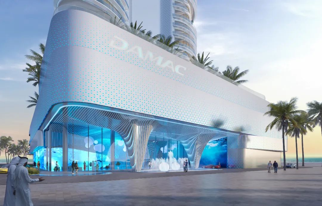 Gensler新作品：DAMAC CASA 迪拜垂直绿洲，重构城市奢华新境