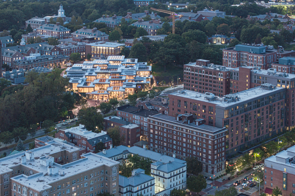 彭博学生中心：霍普金斯大学打造&lsquo;森林村落&rsquo;式学生生活中心